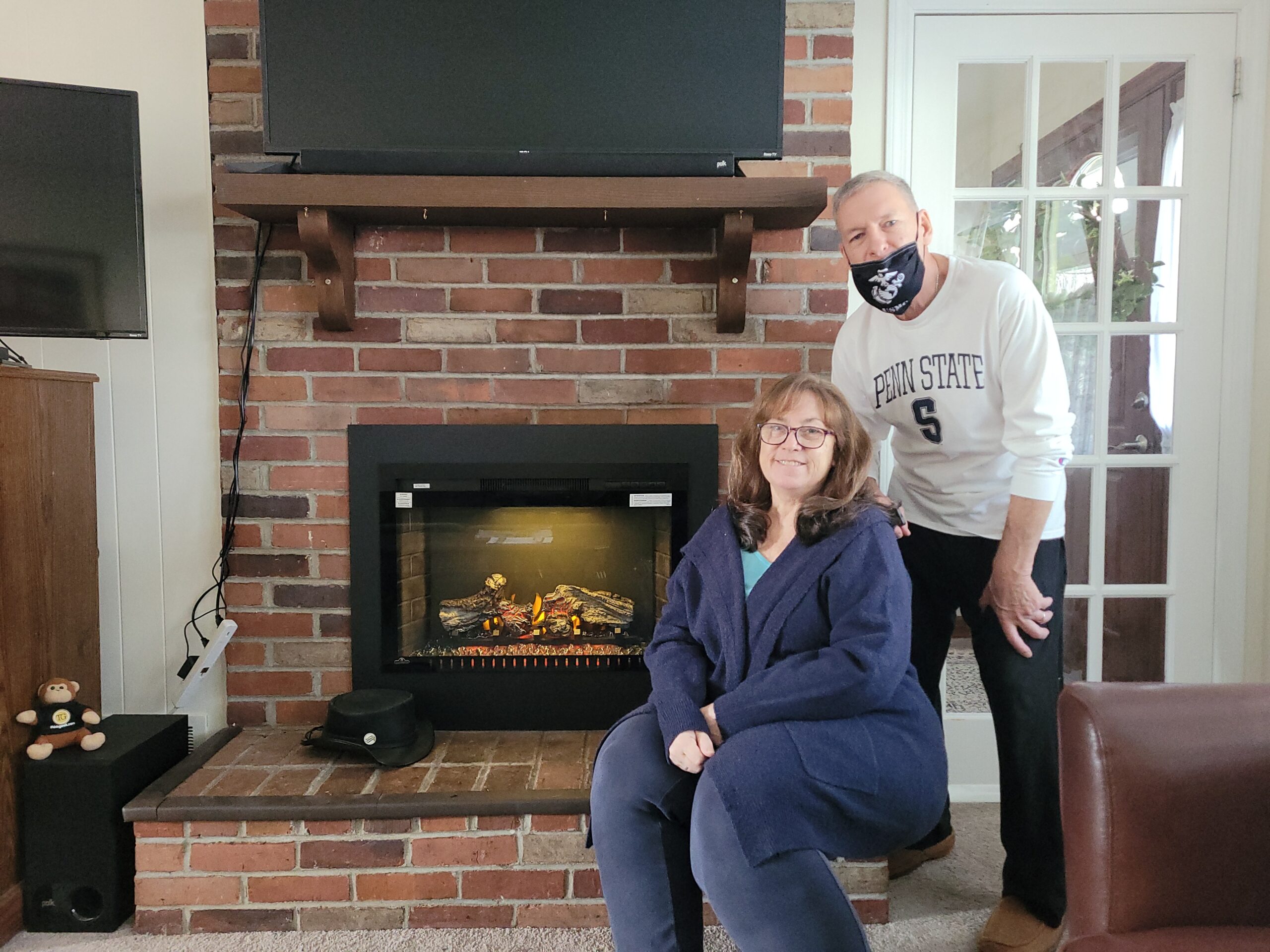 Electric Fireplace Project Photo