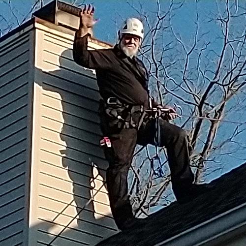 John On Roof